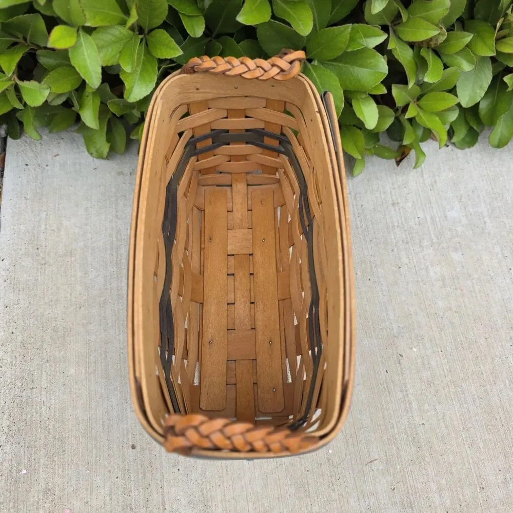 Longaberger 1997 Edition Collectors Club Renewal Basket Signed: KRW 1996